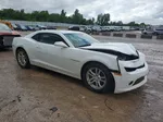 2015 Chevrolet Camaro Ls White vin: 2G1FB1E38F9147252