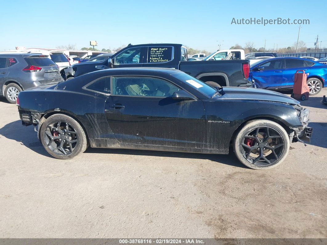 2014 Chevrolet Camaro 1lt Black vin: 2G1FB1E39E9123797