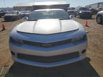 2014 Chevrolet Camaro Lt Silver vin: 2G1FB1E39E9138008