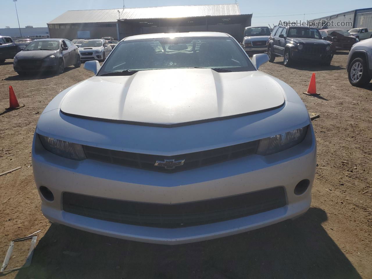 2014 Chevrolet Camaro Lt Silver vin: 2G1FB1E39E9138008