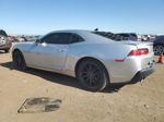 2014 Chevrolet Camaro Lt Silver vin: 2G1FB1E39E9138008