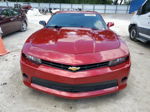 2014 Chevrolet Camaro Lt Red vin: 2G1FB1E39E9212852