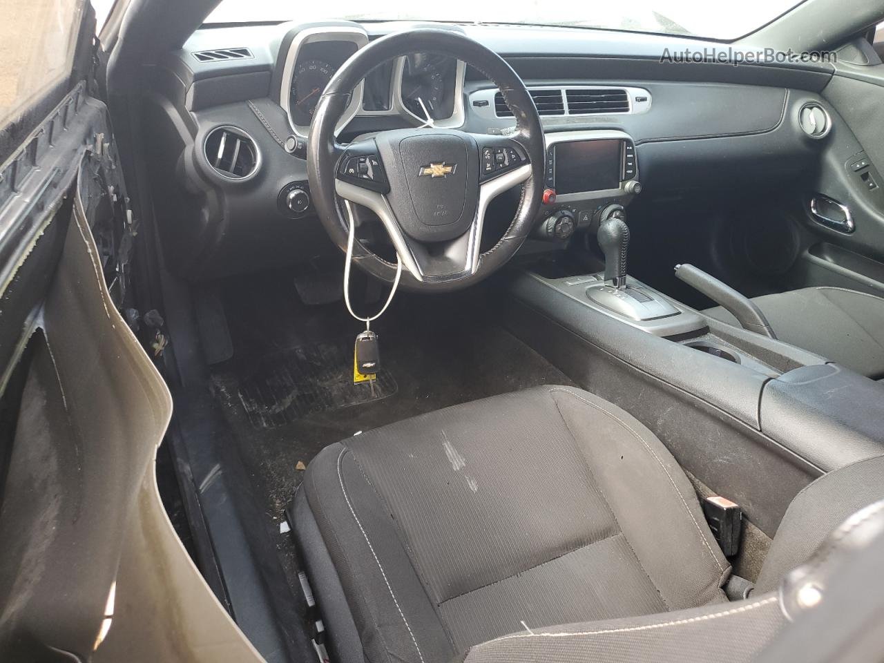 2014 Chevrolet Camaro Lt Черный vin: 2G1FB1E39E9234902