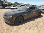 2014 Chevrolet Camaro Lt Black vin: 2G1FB1E39E9241235