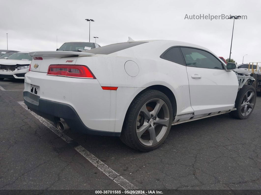 2014 Chevrolet Camaro 1lt White vin: 2G1FB1E39E9264398