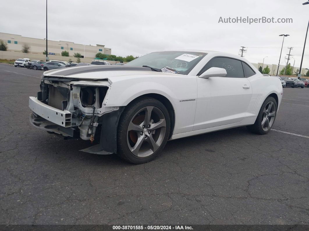 2014 Chevrolet Camaro 1lt White vin: 2G1FB1E39E9264398