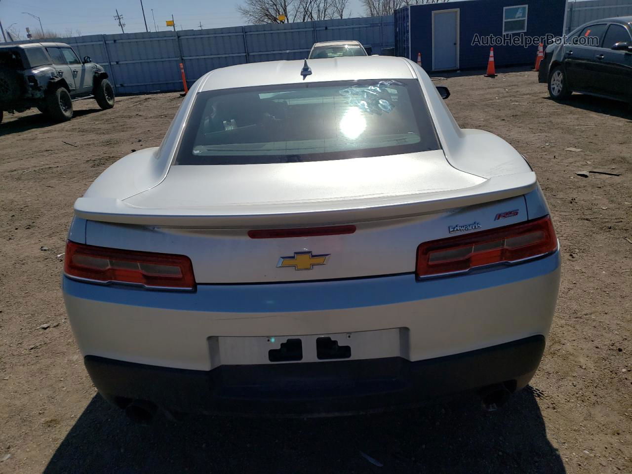 2014 Chevrolet Camaro Lt Silver vin: 2G1FB1E39E9278317