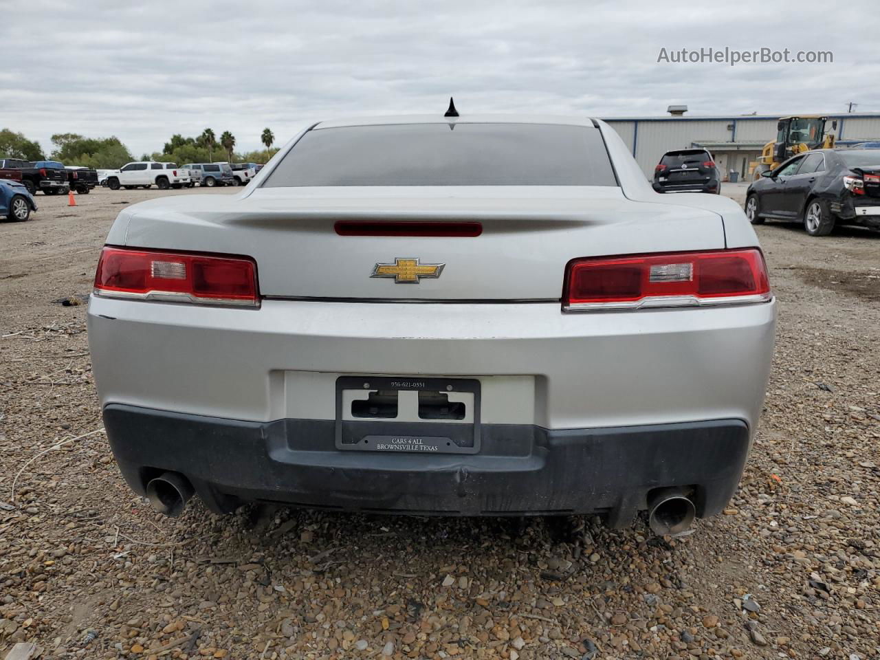 2014 Chevrolet Camaro Lt Gray vin: 2G1FB1E39E9295229