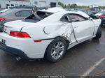 2014 Chevrolet Camaro 1lt White vin: 2G1FB1E39E9316015