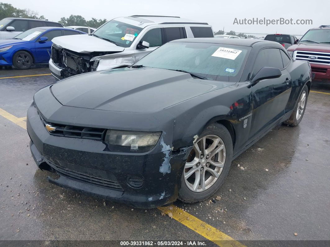 2015 Chevrolet Camaro 2ls Black vin: 2G1FB1E39F9108928