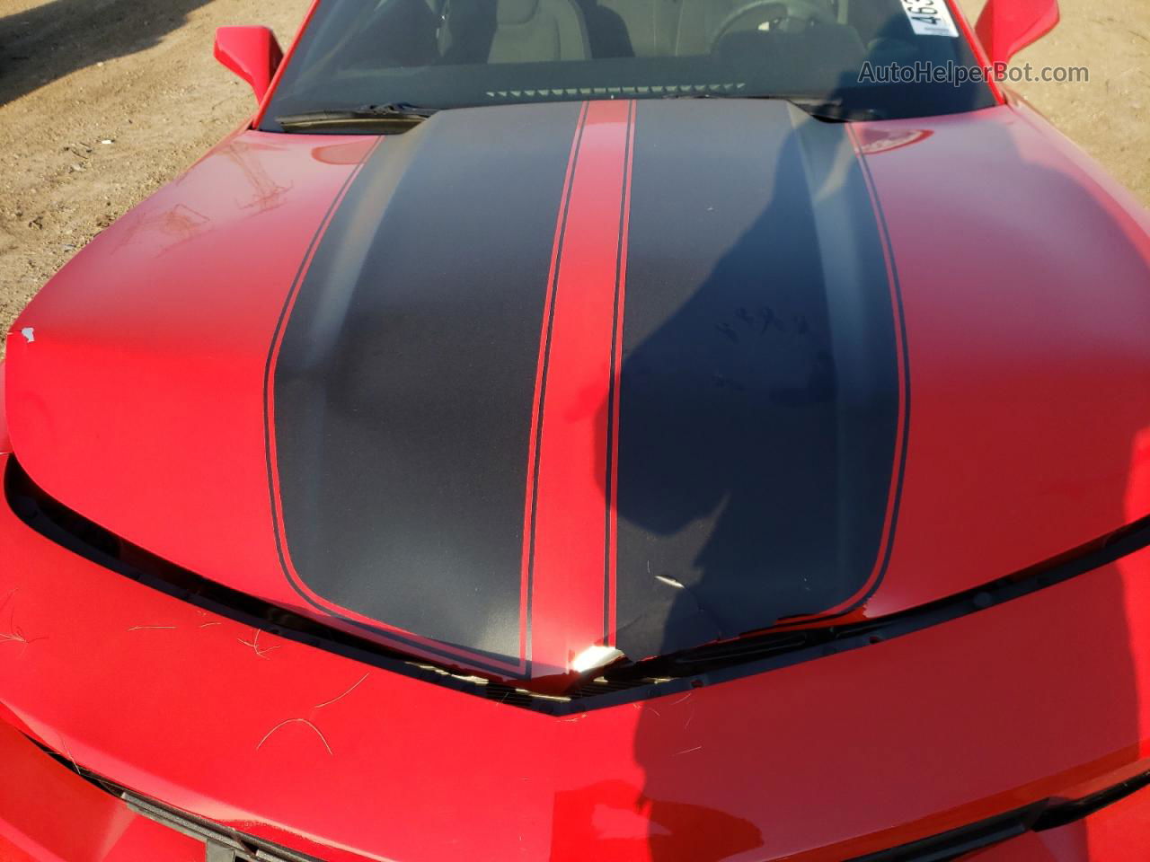 2015 Chevrolet Camaro Ls Red vin: 2G1FB1E39F9127270