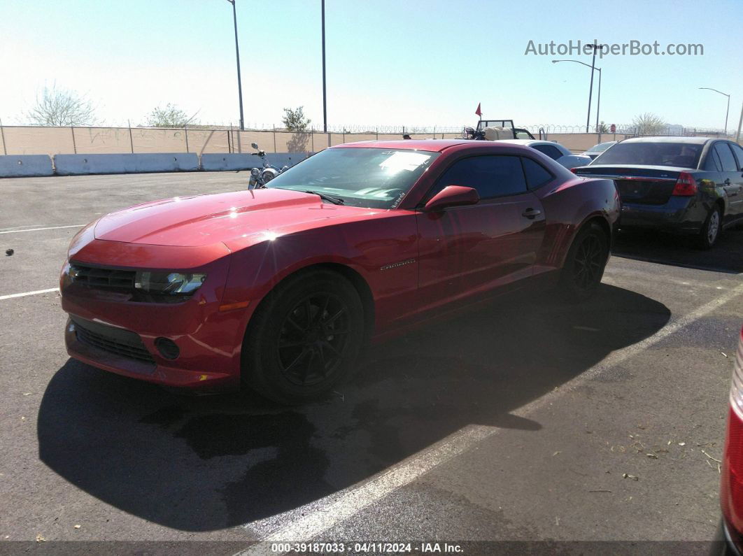 2015 Chevrolet Camaro 2ls Red vin: 2G1FB1E39F9163315