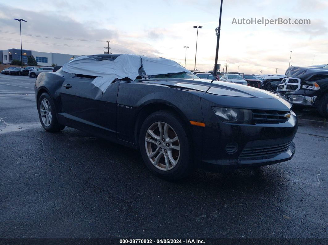 2015 Chevrolet Camaro 2ls Black vin: 2G1FB1E39F9253502