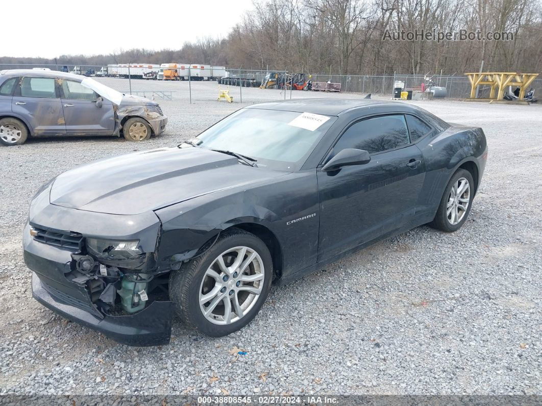 2014 Chevrolet Camaro 1lt Black vin: 2G1FB1E3XE9129527