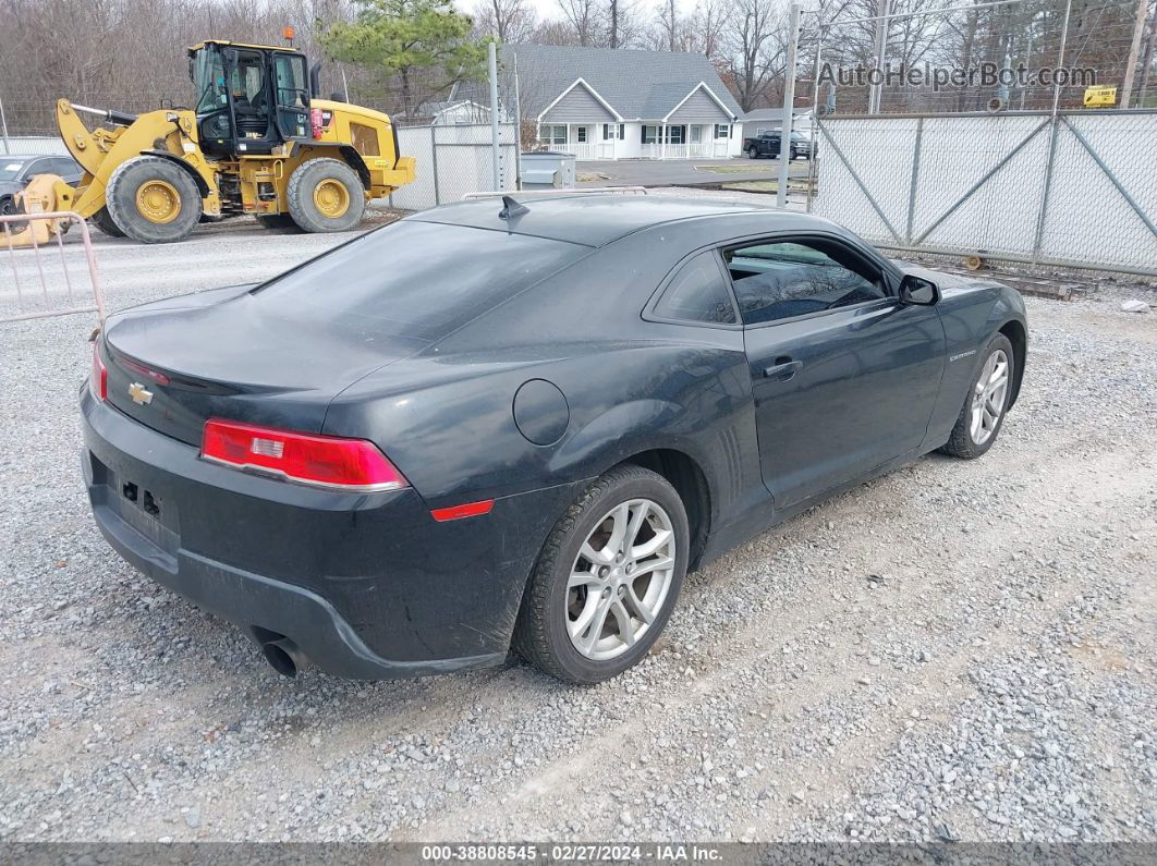 2014 Chevrolet Camaro 1lt Black vin: 2G1FB1E3XE9129527