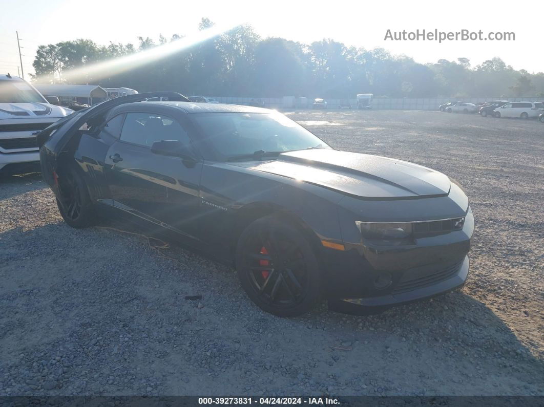 2014 Chevrolet Camaro 1lt Black vin: 2G1FB1E3XE9165749