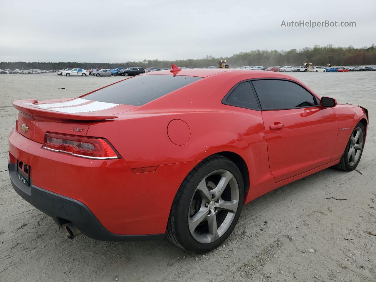 2014 Chevrolet Camaro Lt Red vin: 2G1FB1E3XE9169039