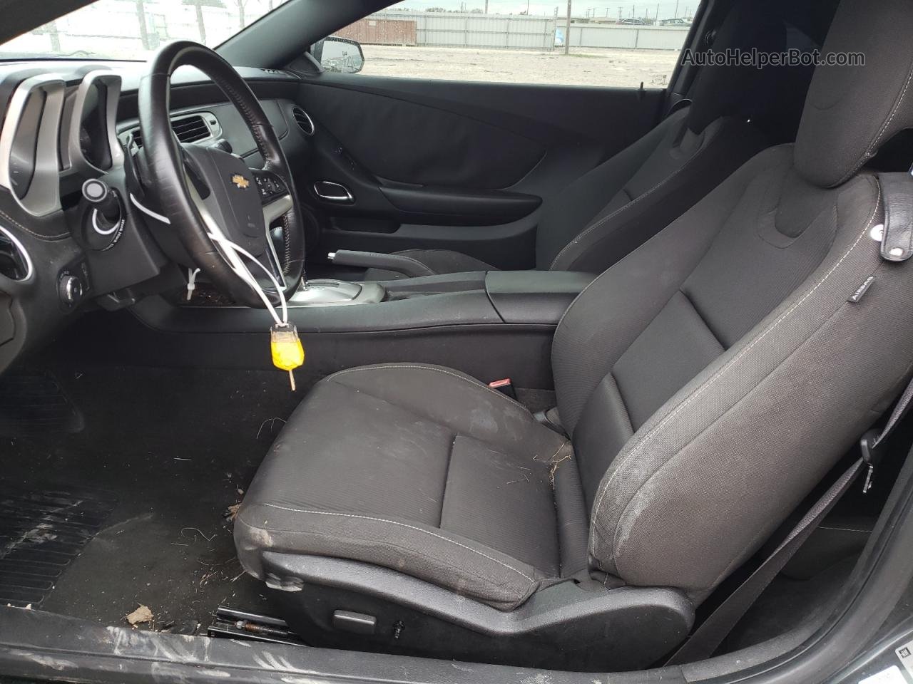 2014 Chevrolet Camaro Lt Black vin: 2G1FB1E3XE9176752