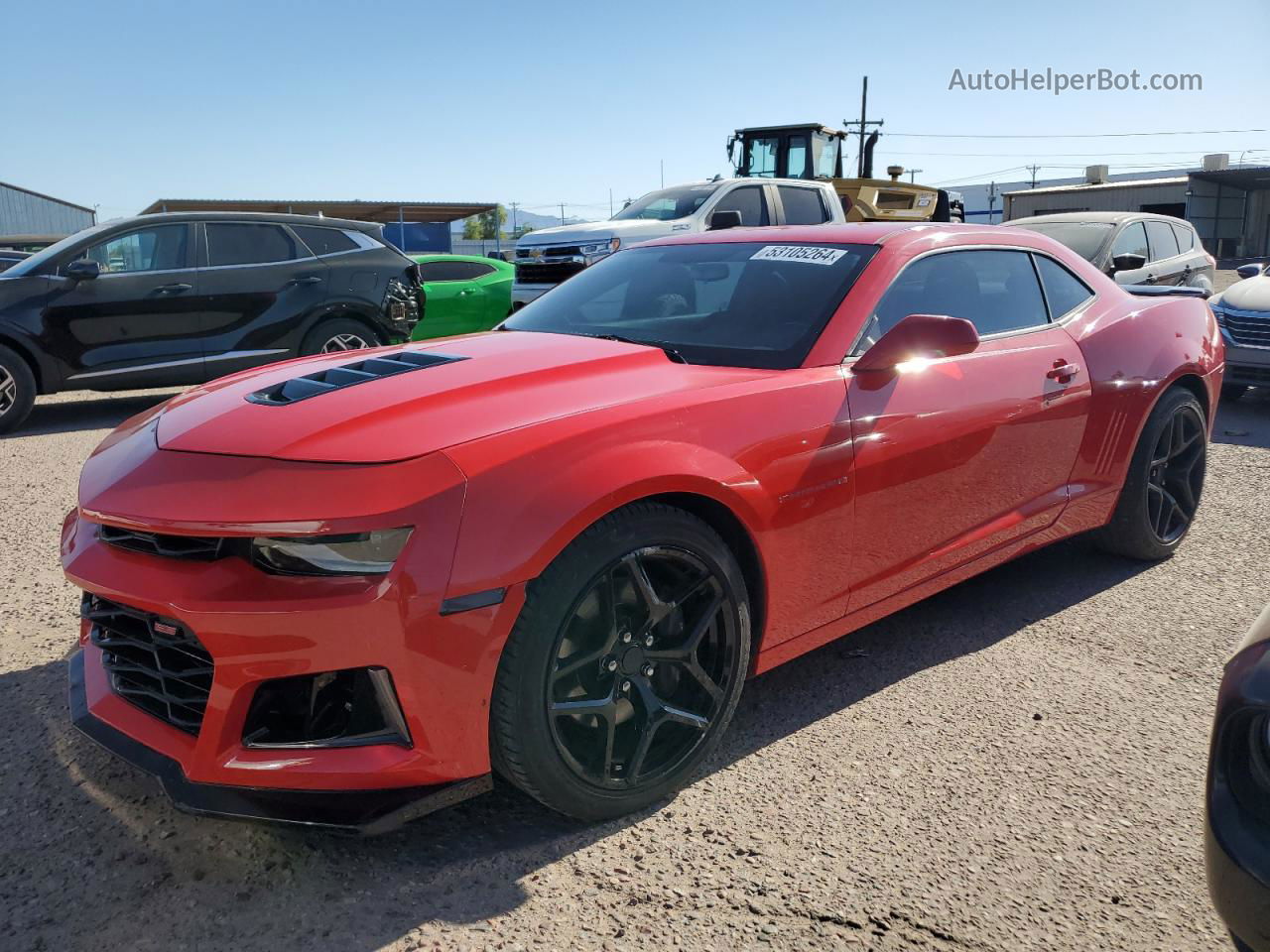 2014 Chevrolet Camaro Lt Red vin: 2G1FB1E3XE9220068