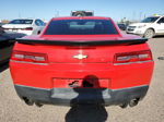 2014 Chevrolet Camaro Lt Red vin: 2G1FB1E3XE9220068