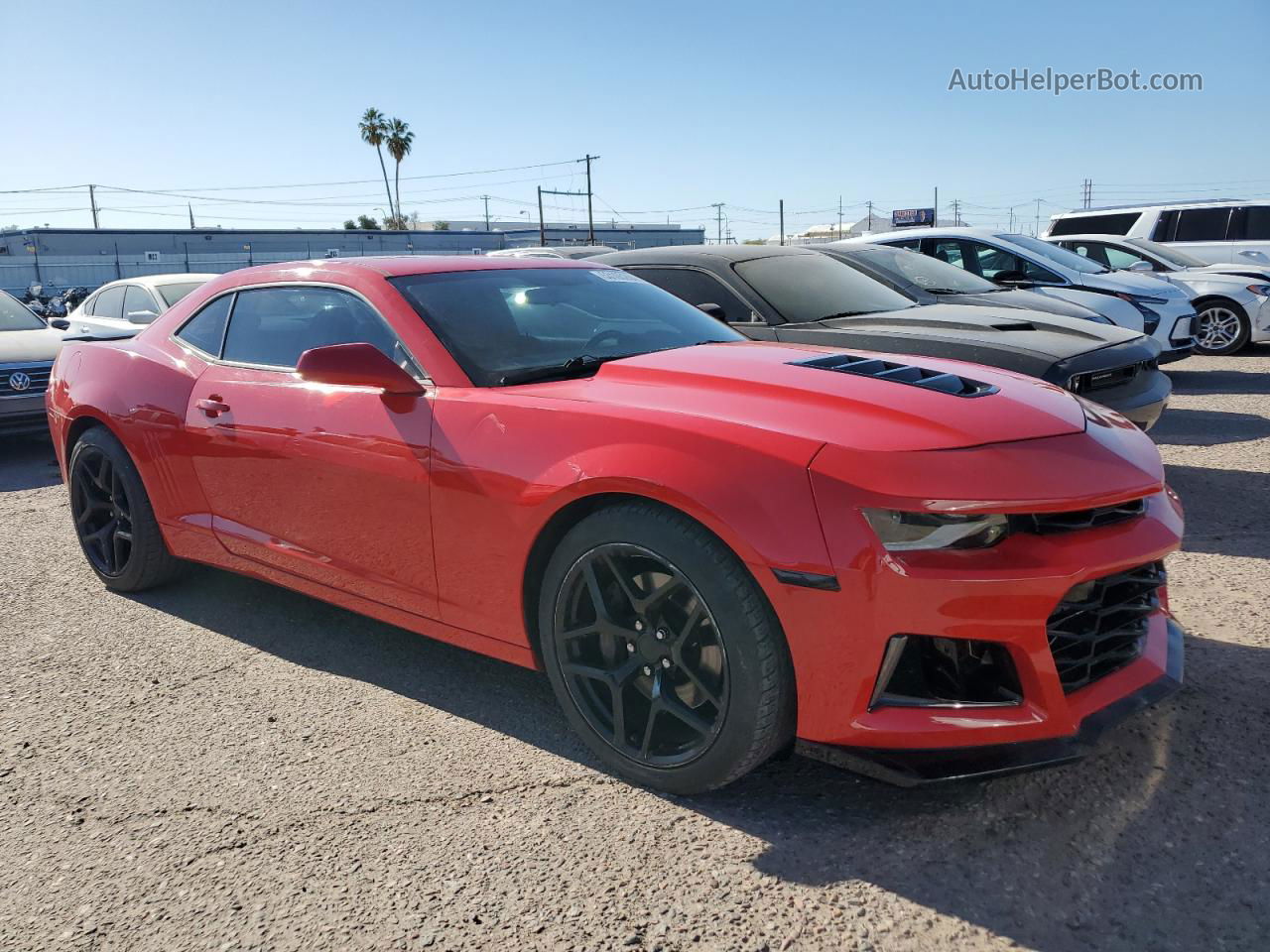 2014 Chevrolet Camaro Lt Red vin: 2G1FB1E3XE9220068