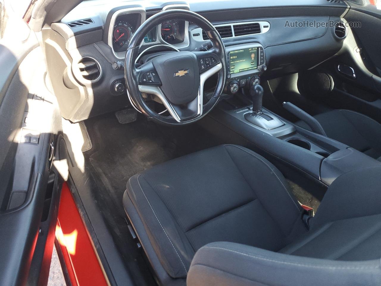 2014 Chevrolet Camaro Lt Red vin: 2G1FB1E3XE9220068