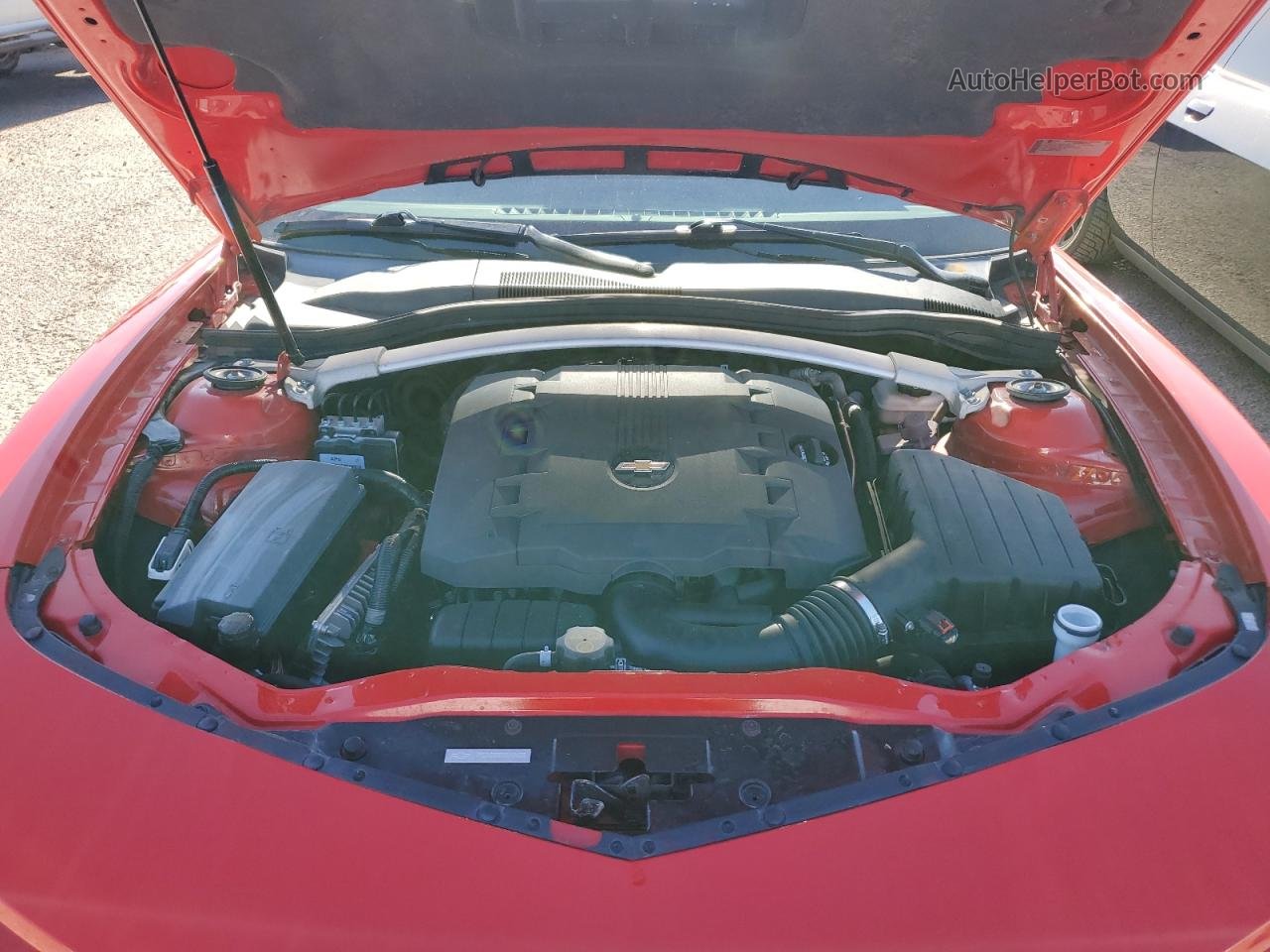 2014 Chevrolet Camaro Lt Red vin: 2G1FB1E3XE9220068