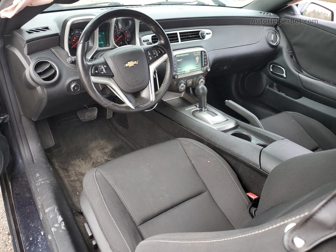 2014 Chevrolet Camaro Lt Синий vin: 2G1FB1E3XE9225044