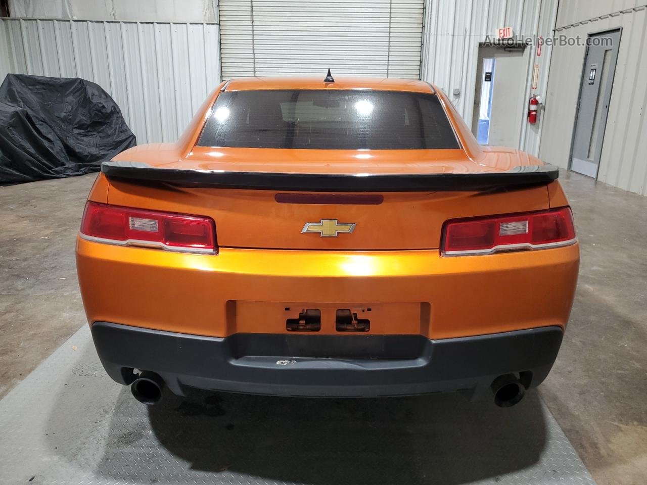 2014 Chevrolet Camaro Lt Оранжевый vin: 2G1FB1E3XE9254902