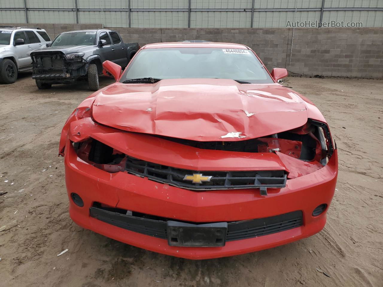 2015 Chevrolet Camaro Ls Красный vin: 2G1FB1E3XF9189762