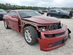 2015 Chevrolet Camaro Ls Maroon vin: 2G1FB1E3XF9251211