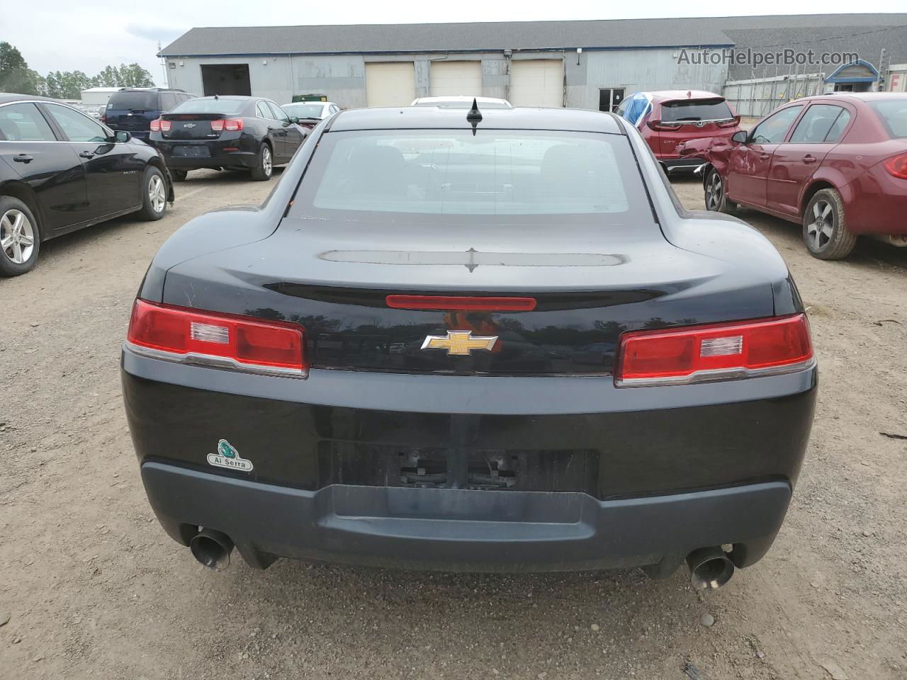 2015 Chevrolet Camaro Ls Черный vin: 2G1FB1E3XF9255212