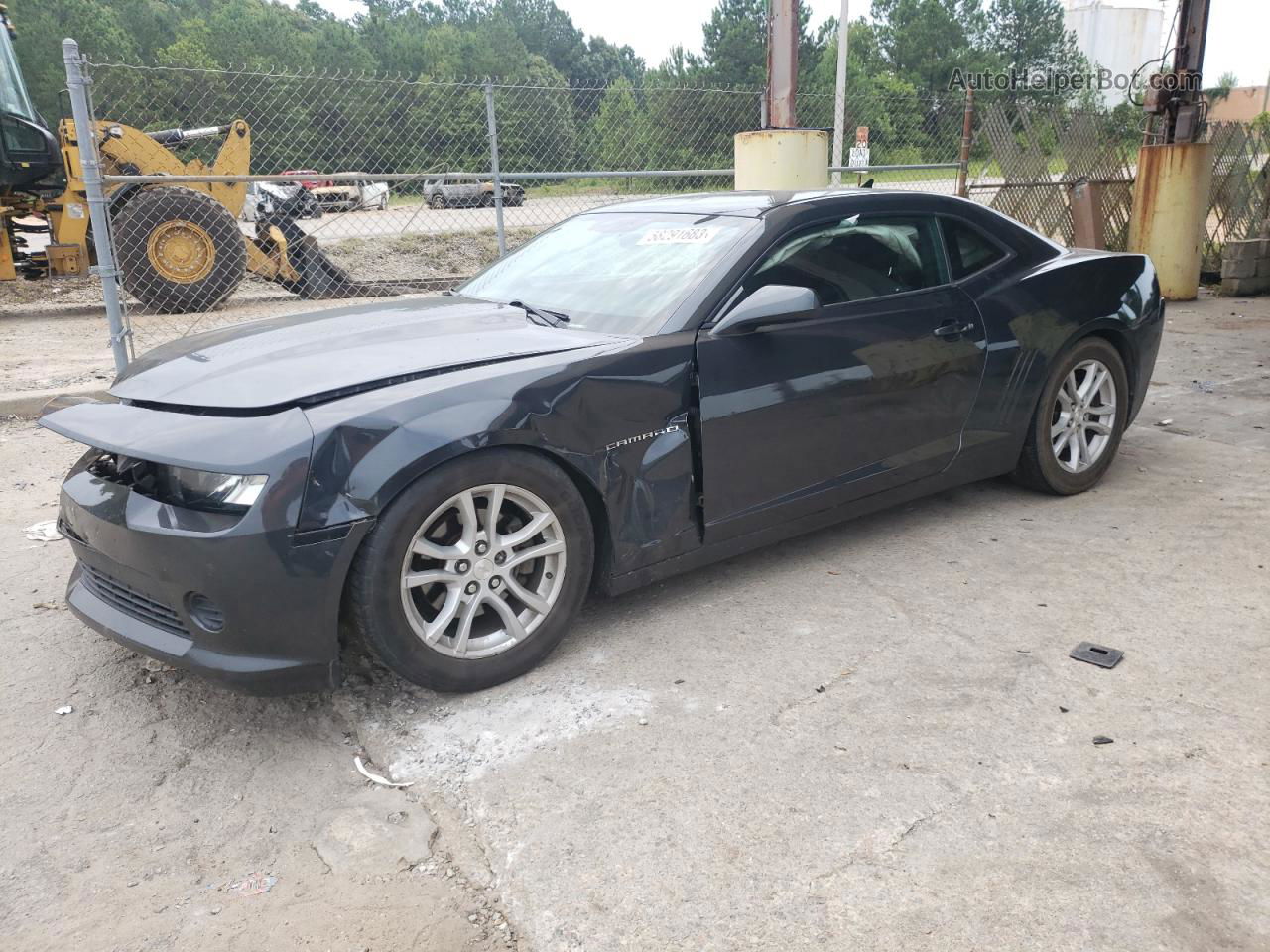 2015 Chevrolet Camaro Ls Charcoal vin: 2G1FB1E3XF9266968