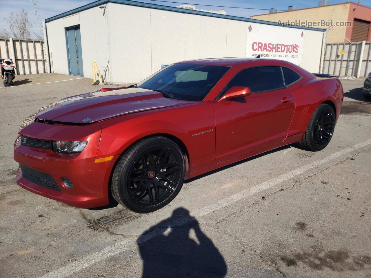 2015 Chevrolet Camaro Ls Бордовый vin: 2G1FB1E3XF9311634