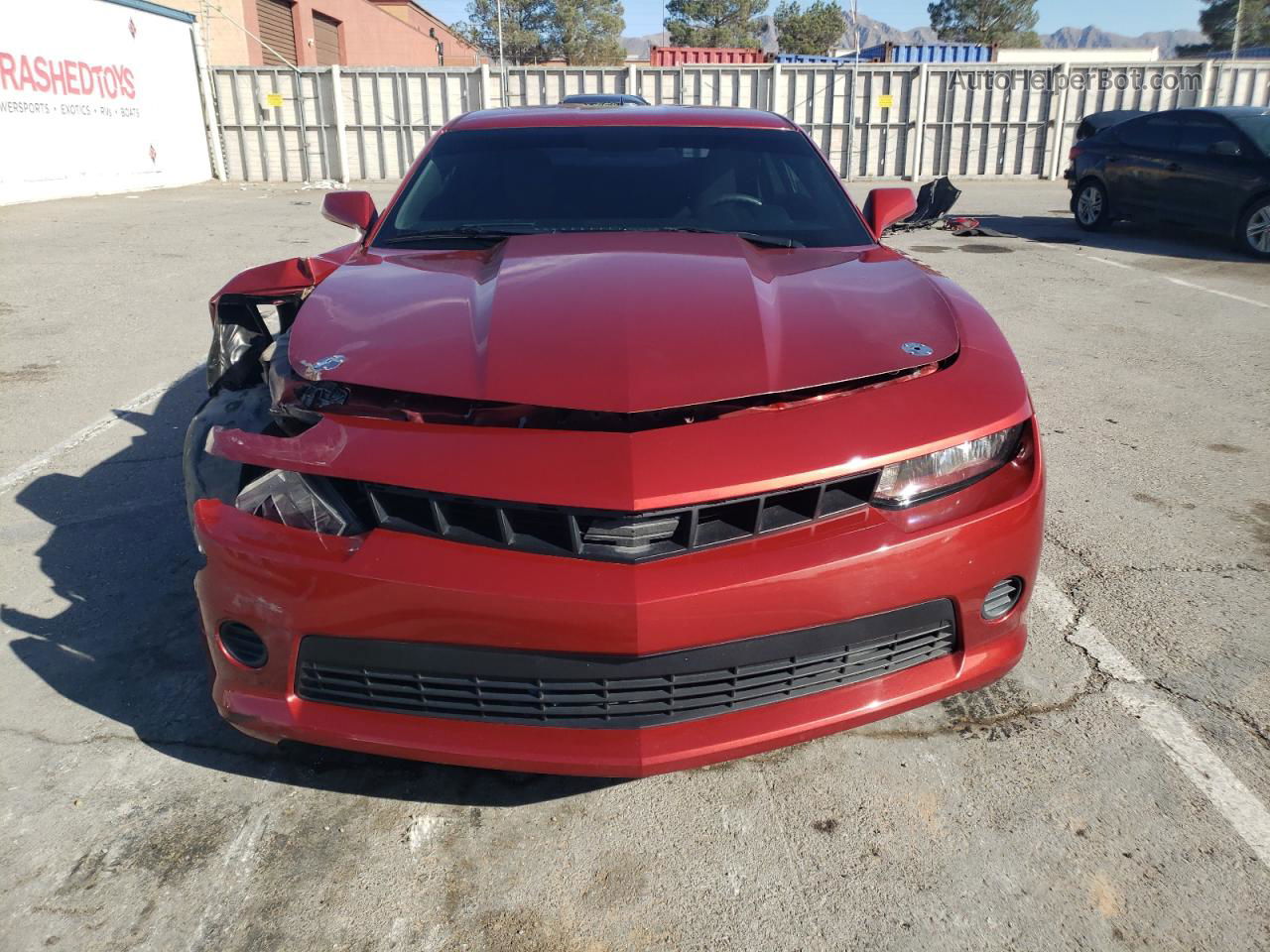 2015 Chevrolet Camaro Ls Burgundy vin: 2G1FB1E3XF9311634