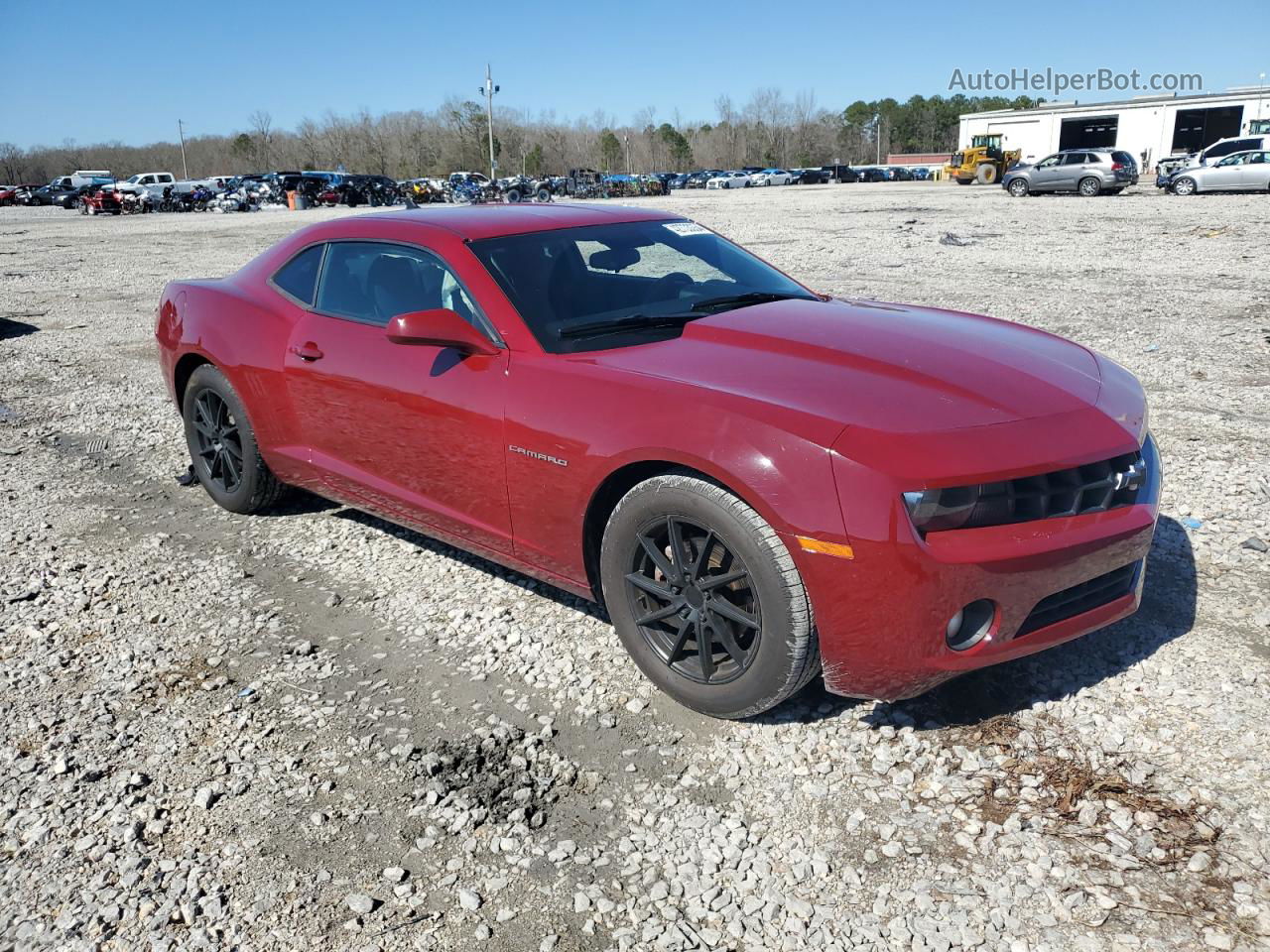 2010 Chevrolet Camaro Lt Red vin: 2G1FB1EV0A9175525