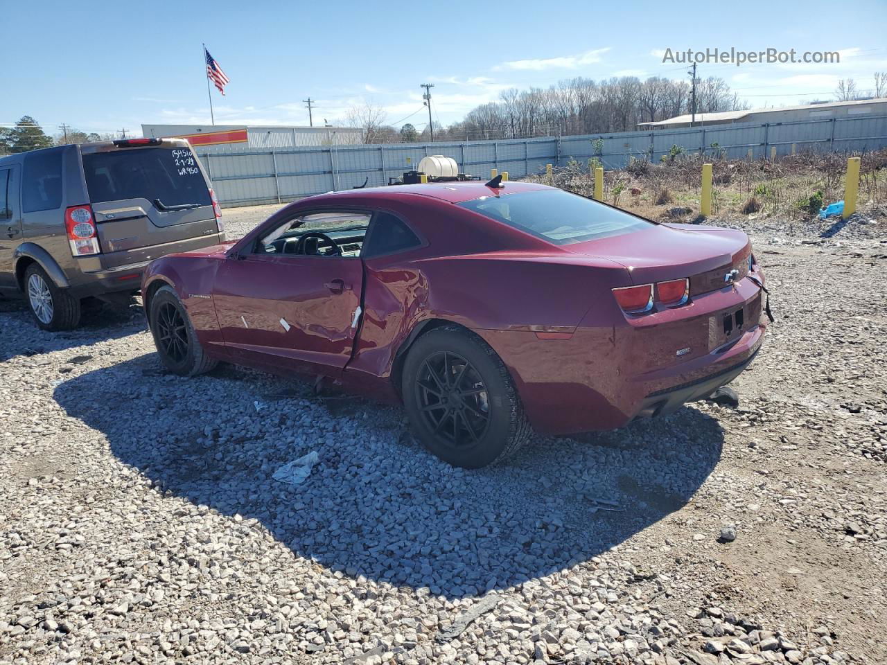 2010 Chevrolet Camaro Lt Red vin: 2G1FB1EV0A9175525