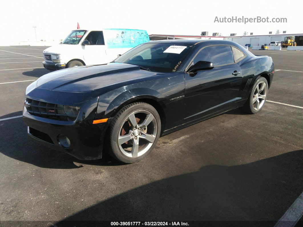 2010 Chevrolet Camaro 1lt Black vin: 2G1FB1EV0A9185066