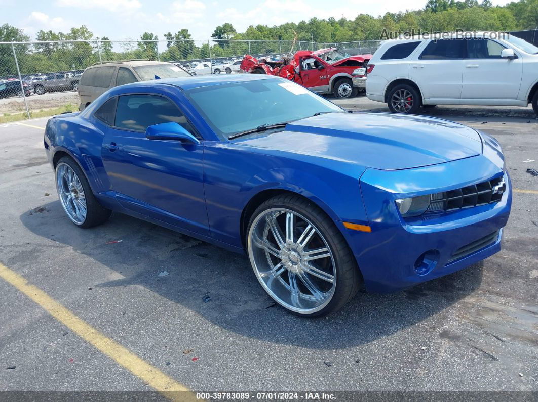 2010 Chevrolet Camaro 1lt Blue vin: 2G1FB1EV0A9187349