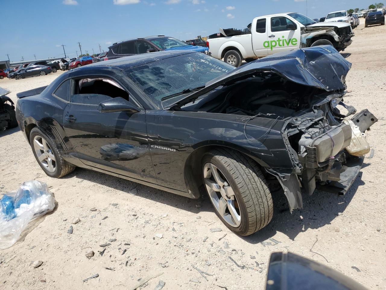 2010 Chevrolet Camaro Lt Black vin: 2G1FB1EV0A9208166