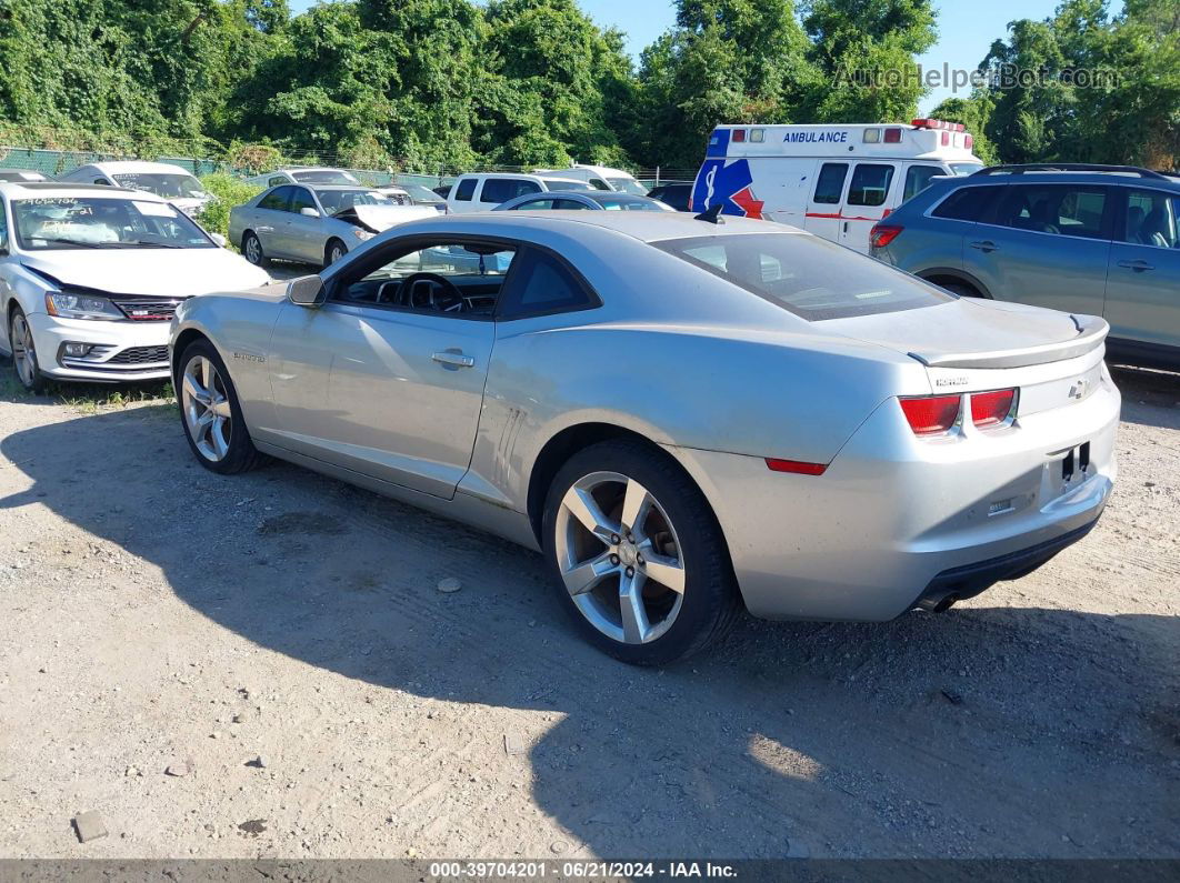 2010 Chevrolet Camaro 1lt Silver vin: 2G1FB1EV0A9220219