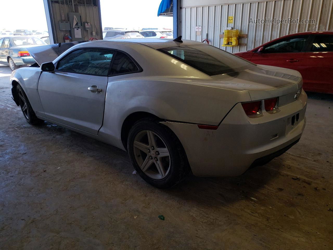 2010 Chevrolet Camaro Lt Silver vin: 2G1FB1EV1A9133283