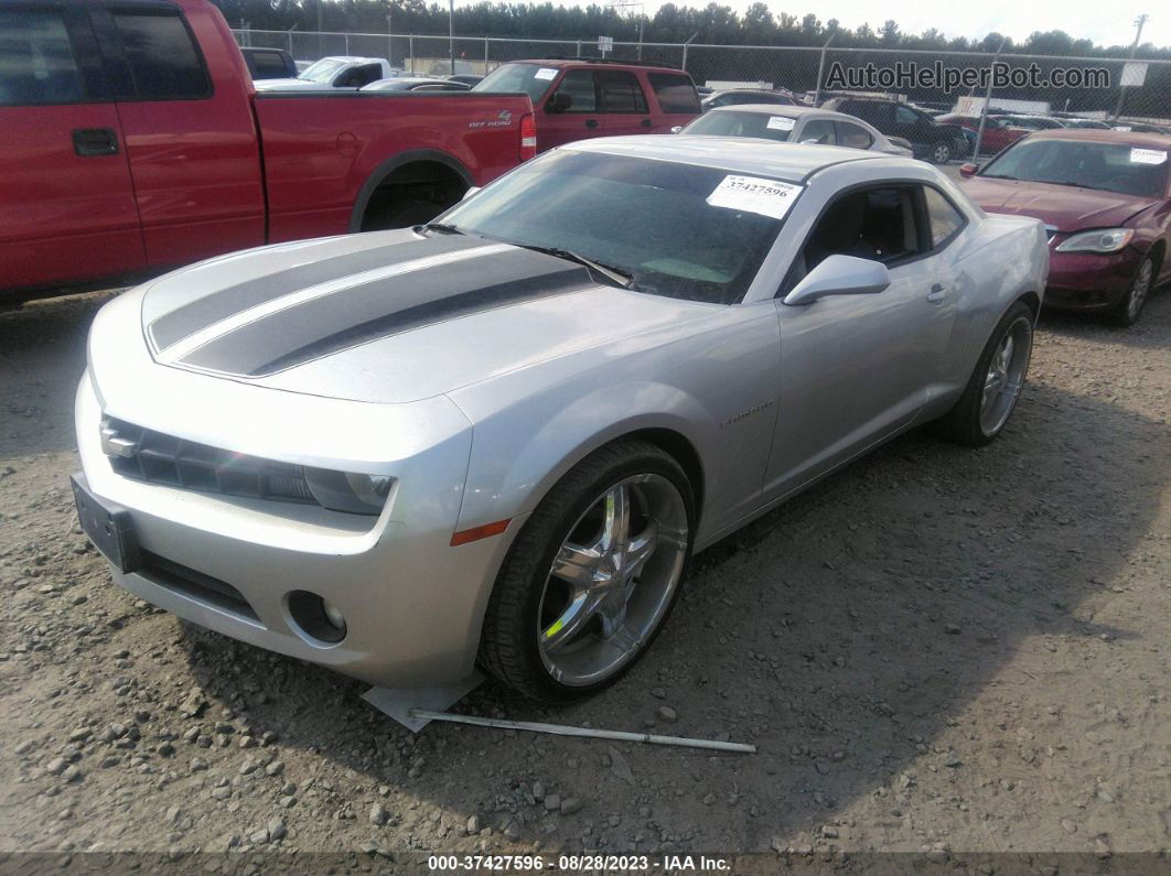 2010 Chevrolet Camaro 1lt Silver vin: 2G1FB1EV1A9156109