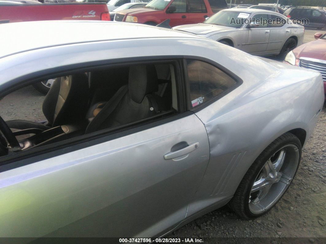 2010 Chevrolet Camaro 1lt Silver vin: 2G1FB1EV1A9156109