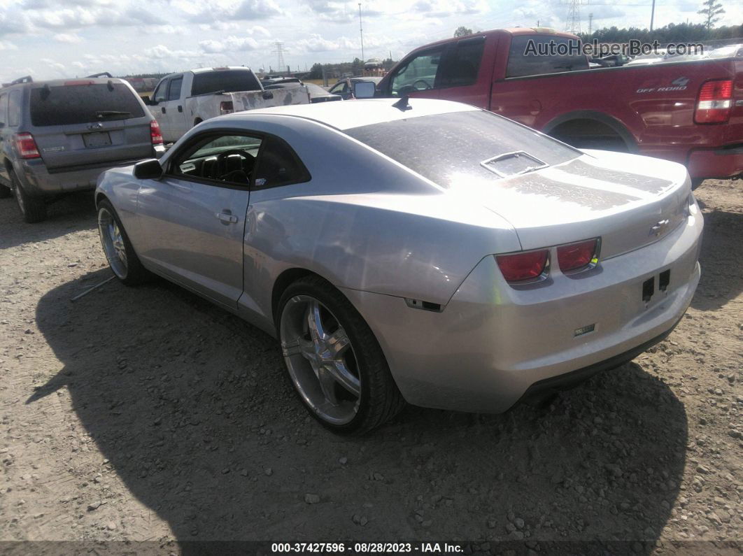 2010 Chevrolet Camaro 1lt Silver vin: 2G1FB1EV1A9156109