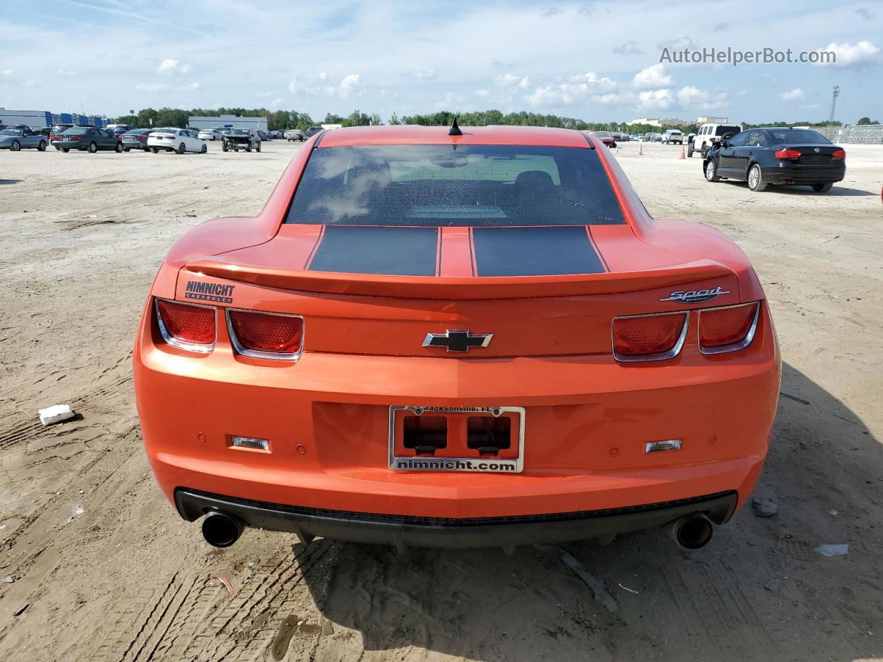 2010 Chevrolet Camaro Lt Оранжевый vin: 2G1FB1EV1A9201212