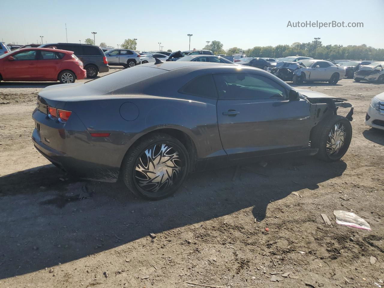 2010 Chevrolet Camaro Lt Charcoal vin: 2G1FB1EV2A9122423