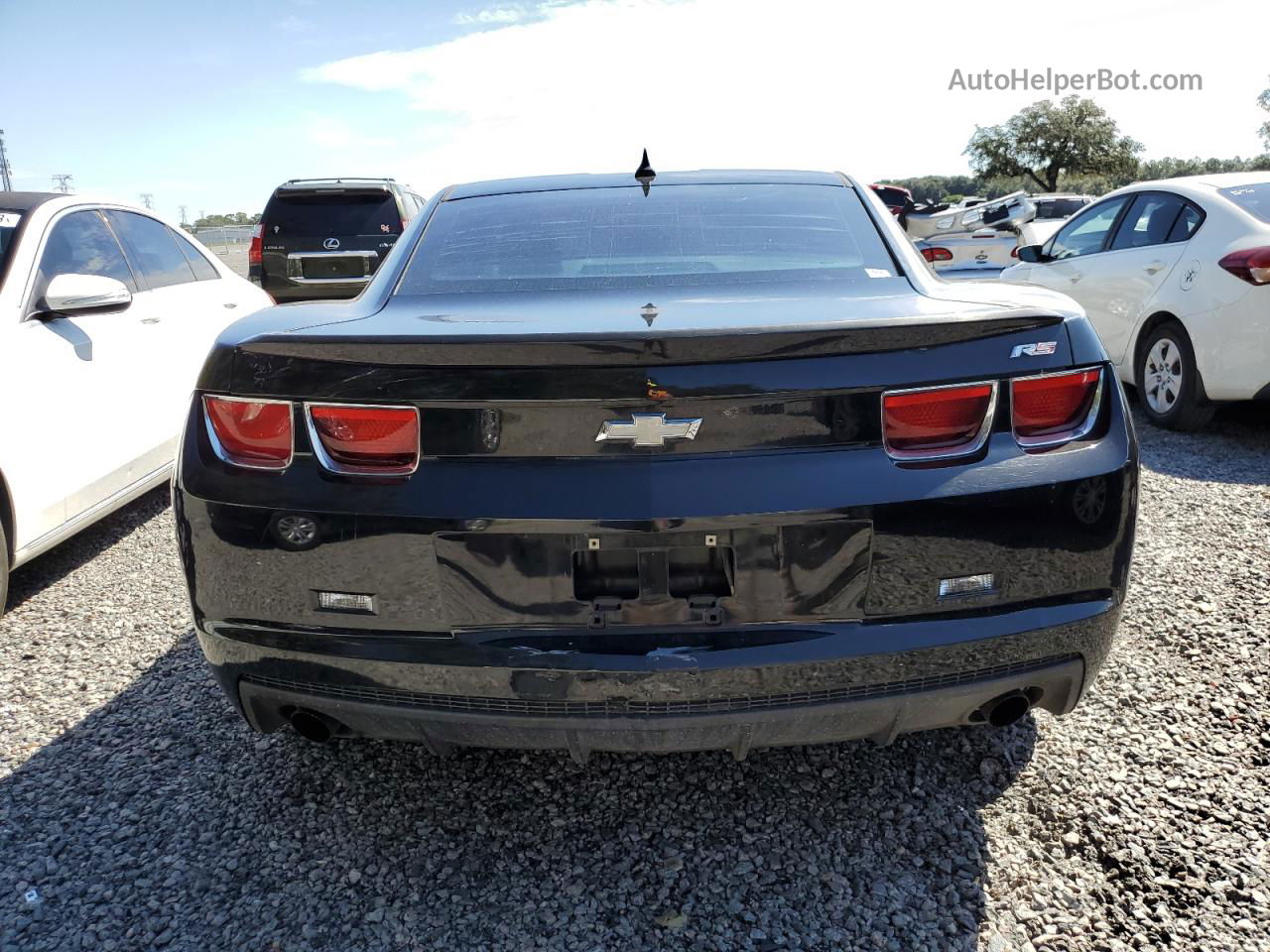 2010 Chevrolet Camaro Lt Black vin: 2G1FB1EV2A9149024