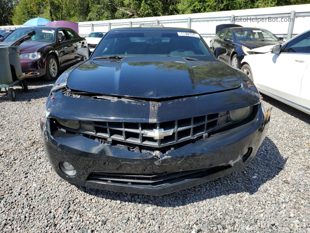 2010 Chevrolet Camaro Lt Black vin: 2G1FB1EV2A9149024