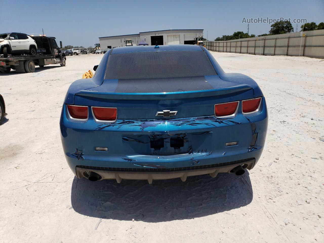 2010 Chevrolet Camaro Lt Blue vin: 2G1FB1EV2A9160881